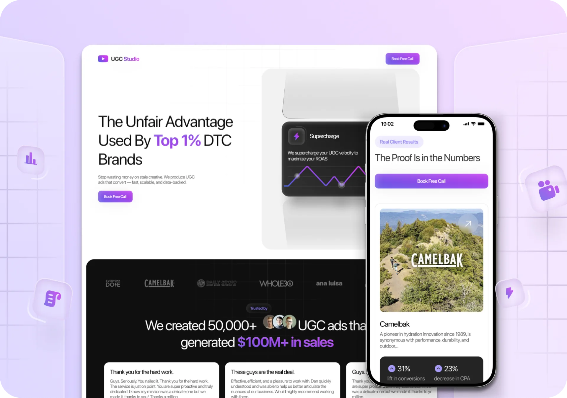 UGC Studio | Разработка на WordPress