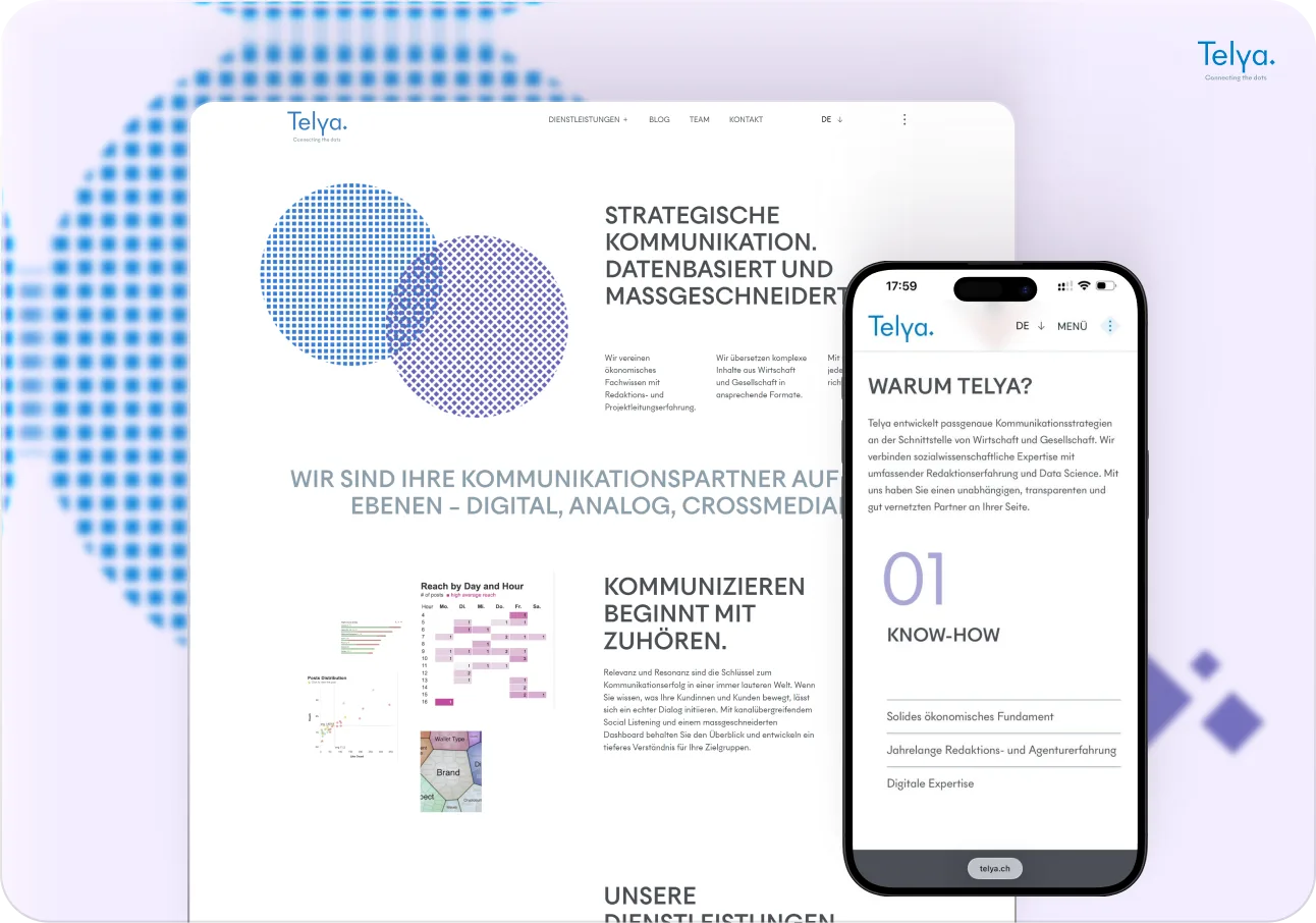 Telya | Розробка на WordPress