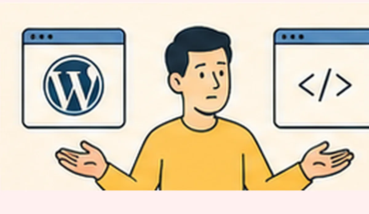 WordPress чи Next.js для сайту бізнесу: чесне порівняння